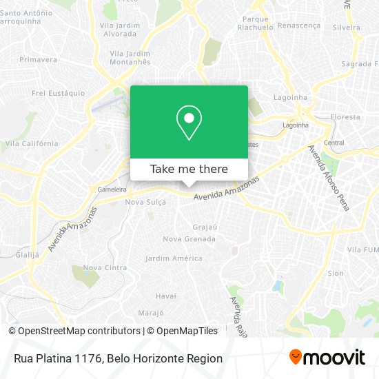 Rua Platina 1176 map