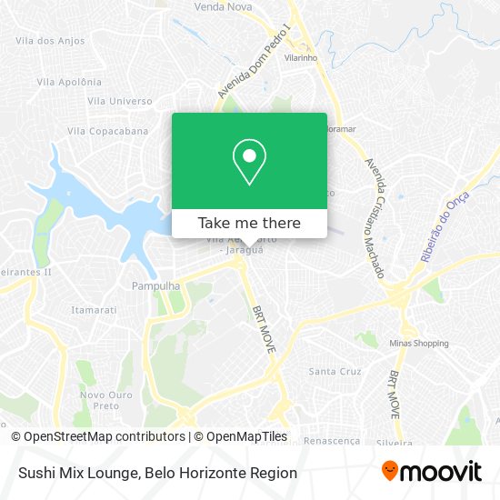 Sushi Mix  Lounge map