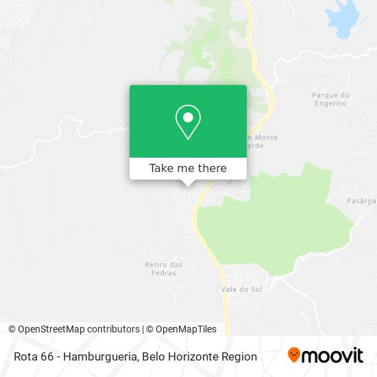 Rota 66 - Hamburgueria map