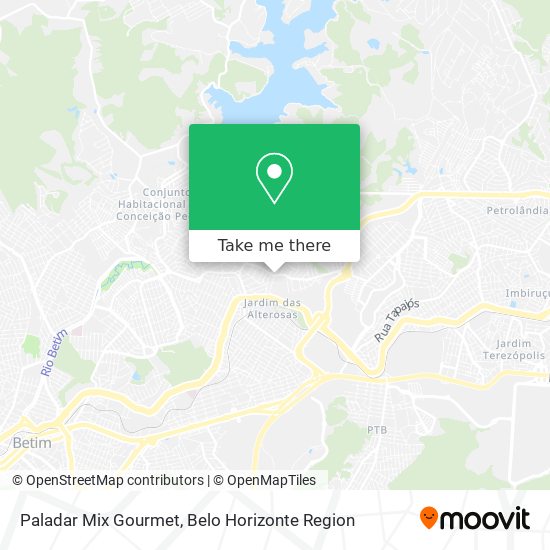 Paladar Mix Gourmet map