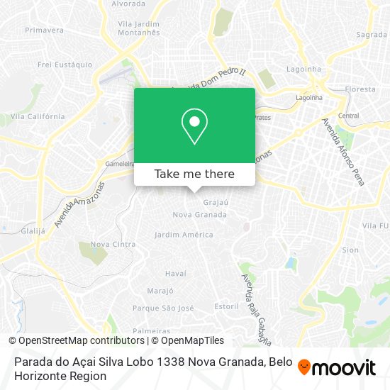 Parada do Açai Silva Lobo 1338 Nova Granada map