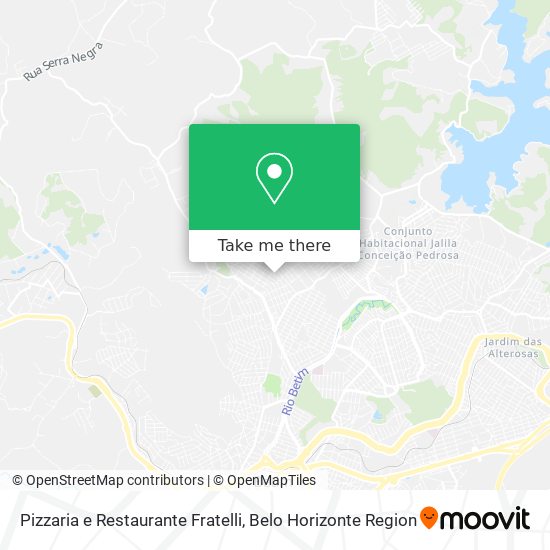 Pizzaria e Restaurante Fratelli map