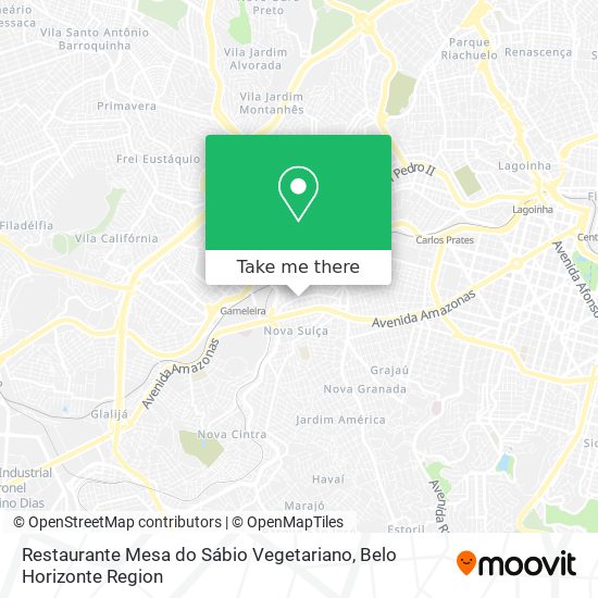 Restaurante Mesa do Sábio Vegetariano map