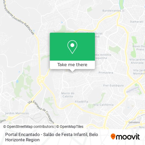 Portal Encantado - Salão de Festa Infantil map
