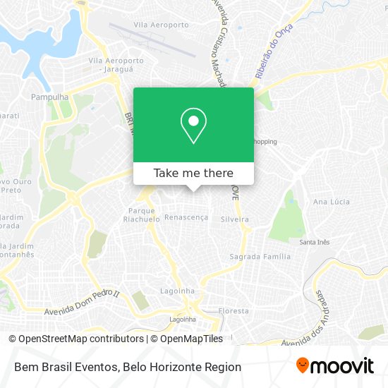 Bem Brasil Eventos map