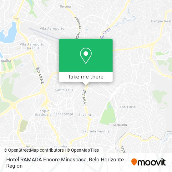 Hotel RAMADA Encore Minascasa map