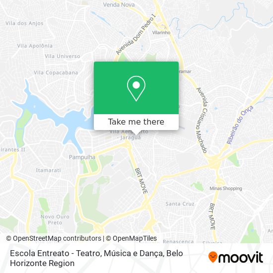 Escola Entreato - Teatro, Música e Dança map