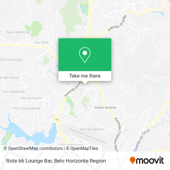 Rota 66 Lounge Bar map
