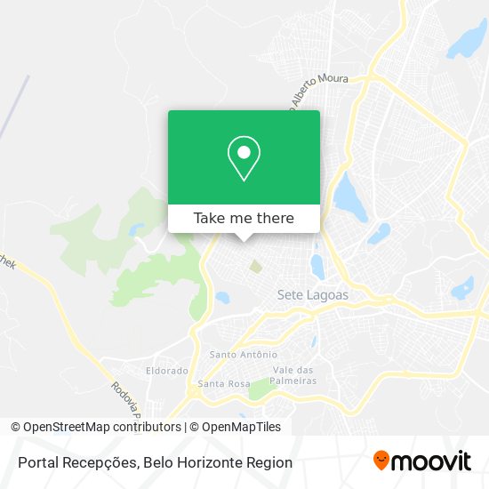 Portal Recepções map