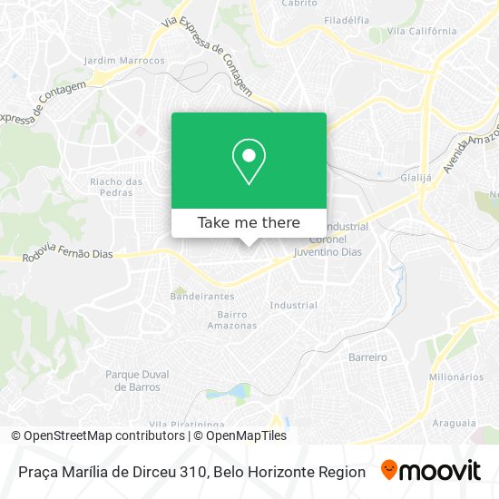 Praça Marília de Dirceu 310 map