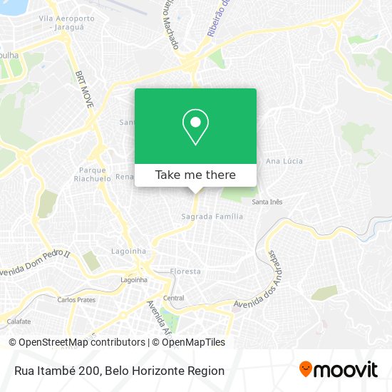 Rua Itambé 200 map