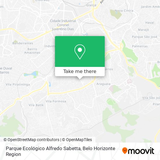 Parque Ecológico Alfredo Sabetta map