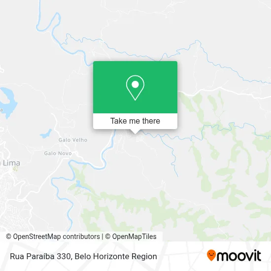 Rua Paraíba 330 map