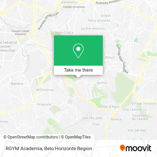 RGYM Academia map
