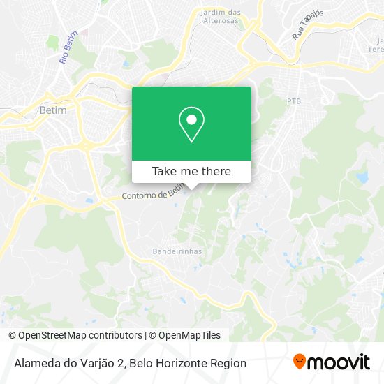 Alameda do Varjão 2 map