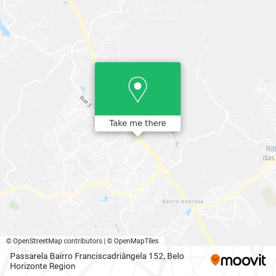 Passarela Bairro Franciscadriângela 152 map