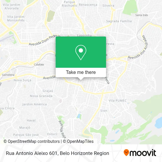 Rua Antonio Aleixo 601 map