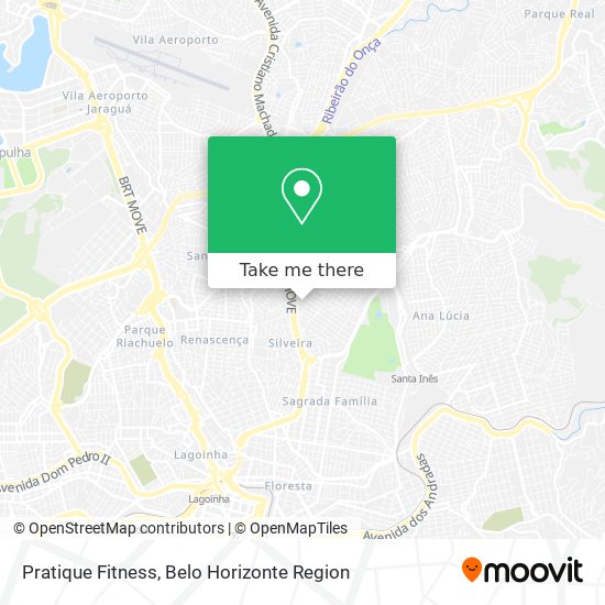 Pratique Fitness map