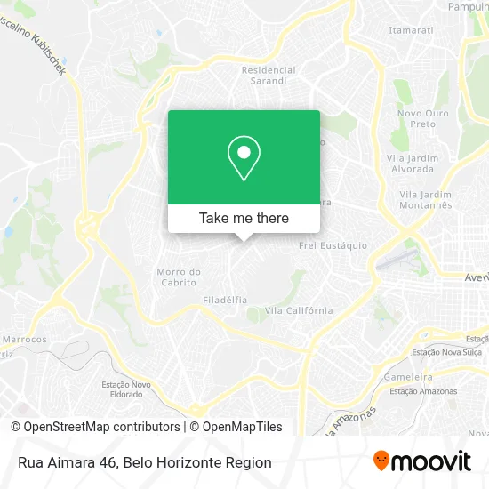 Rua Aimara 46 map