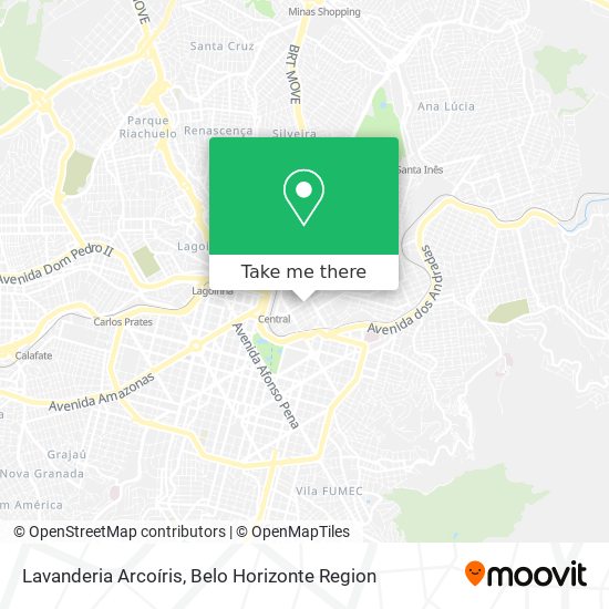 Lavanderia Arcoíris map