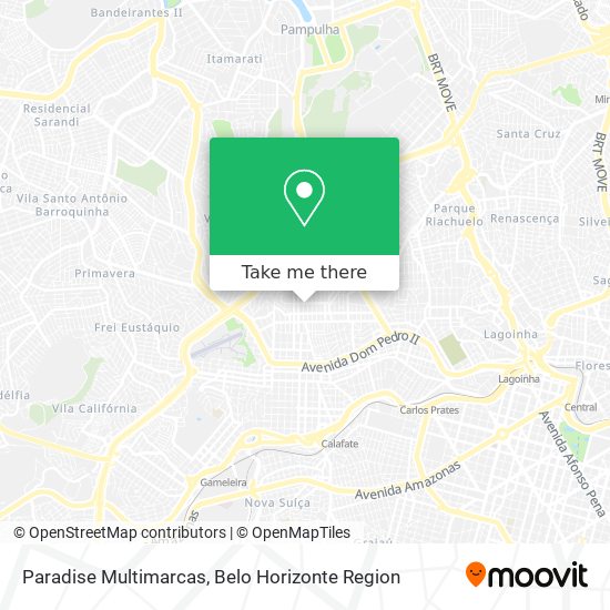 Paradise Multimarcas map