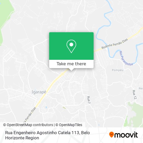 Rua Engenheiro Agostinho Catela 113 map
