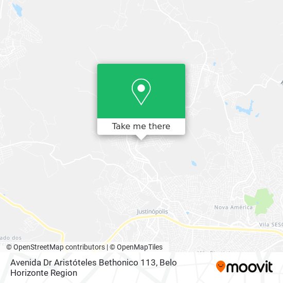 Avenida Dr Aristóteles Bethonico 113 map