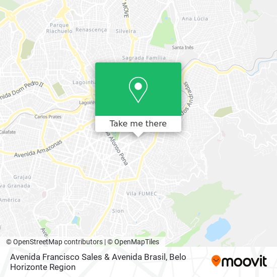 Avenida Francisco Sales & Avenida Brasil map