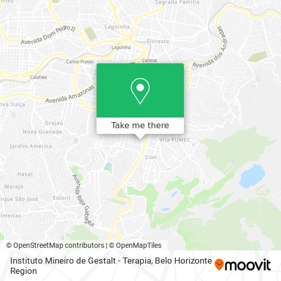 Instituto Mineiro de Gestalt - Terapia map