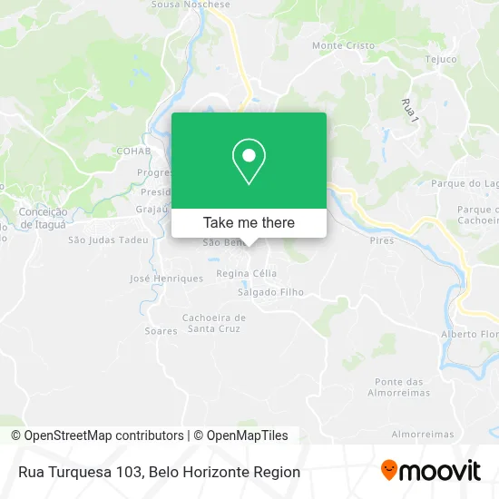 Rua Turquesa 103 map