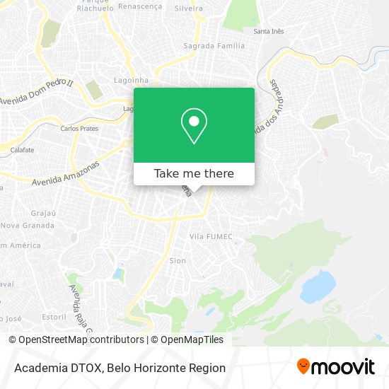 Academia DTOX map