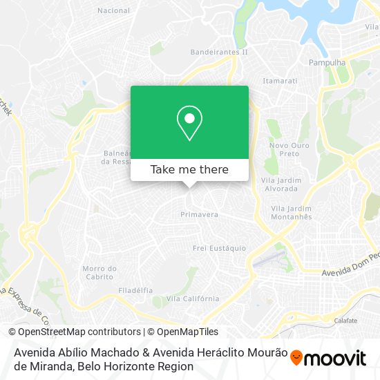 Avenida Abílio Machado & Avenida Heráclito Mourão de Miranda map
