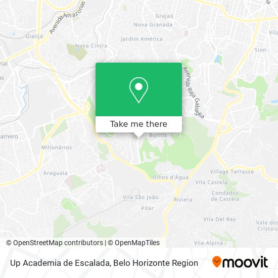 Up Academia de Escalada map
