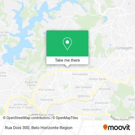Rua Dois 300 map