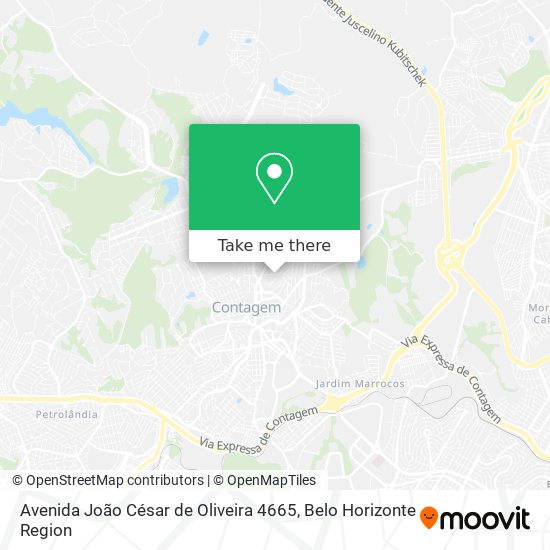 Avenida João César de Oliveira 4665 map