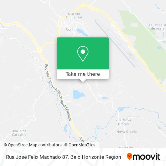 Rua Jose Felix Machado 87 map