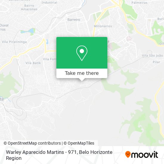 Warley Aparecido Martins - 971 map