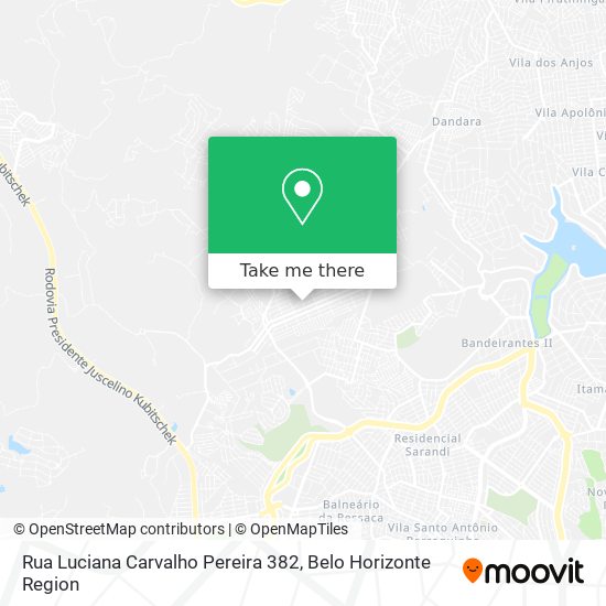 Rua Luciana Carvalho Pereira 382 map