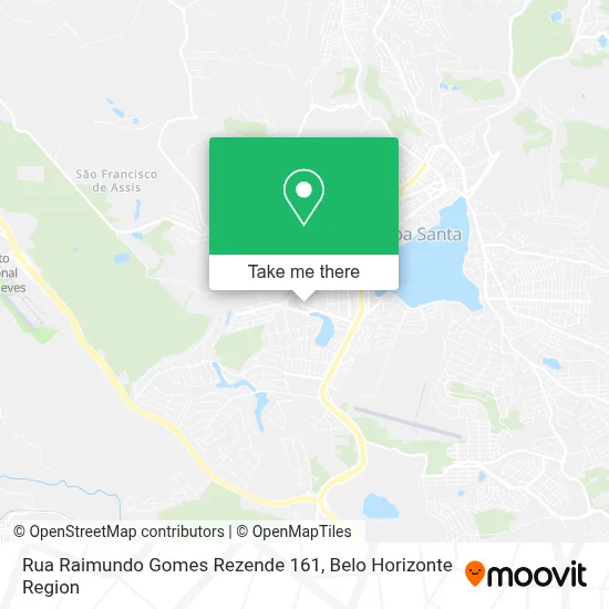 Rua Raimundo Gomes Rezende 161 map