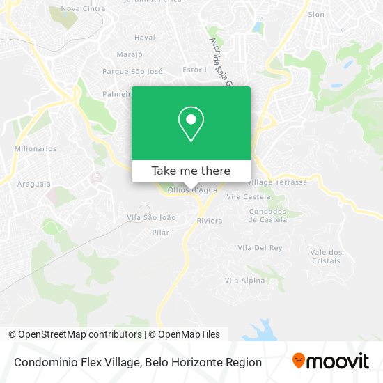 Condominio Flex Village map