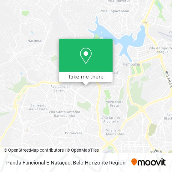 Panda Funcional E Natação map