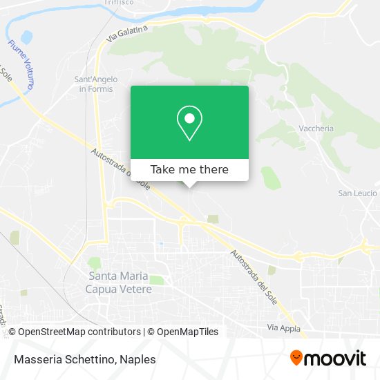 Masseria Schettino map
