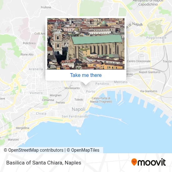 Basilica of Santa Chiara map