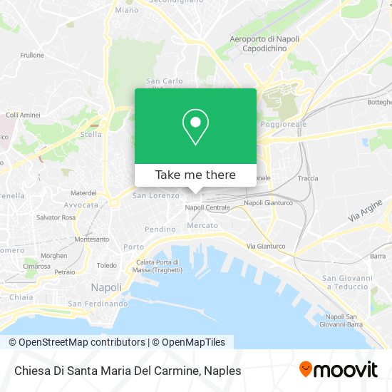 Chiesa Di Santa Maria Del Carmine map