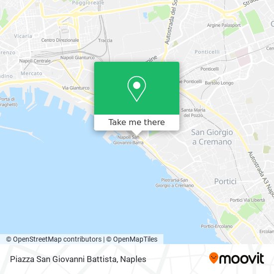 Piazza San Giovanni Battista map