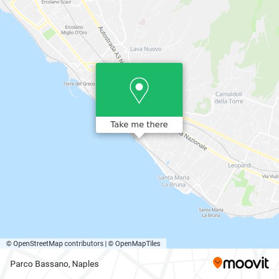 Parco Bassano map