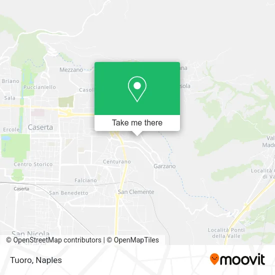 Tuoro map