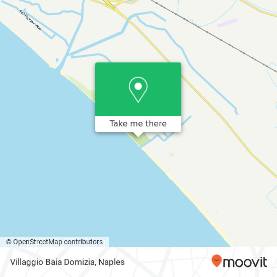Villaggio Baia Domizia map