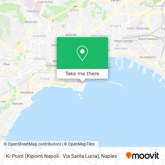 Ki Point (Kipoint Napoli - Via Santa Lucia) map