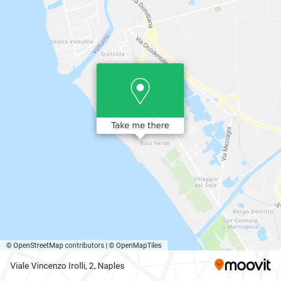 Viale Vincenzo Irolli, 2 map